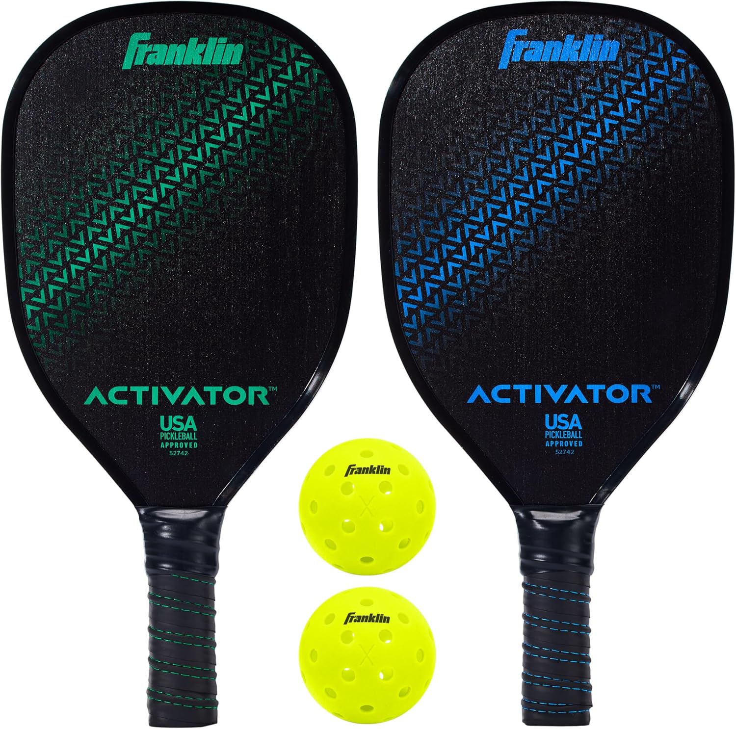 Franklin Sports Wooden Activator 2-Player Set