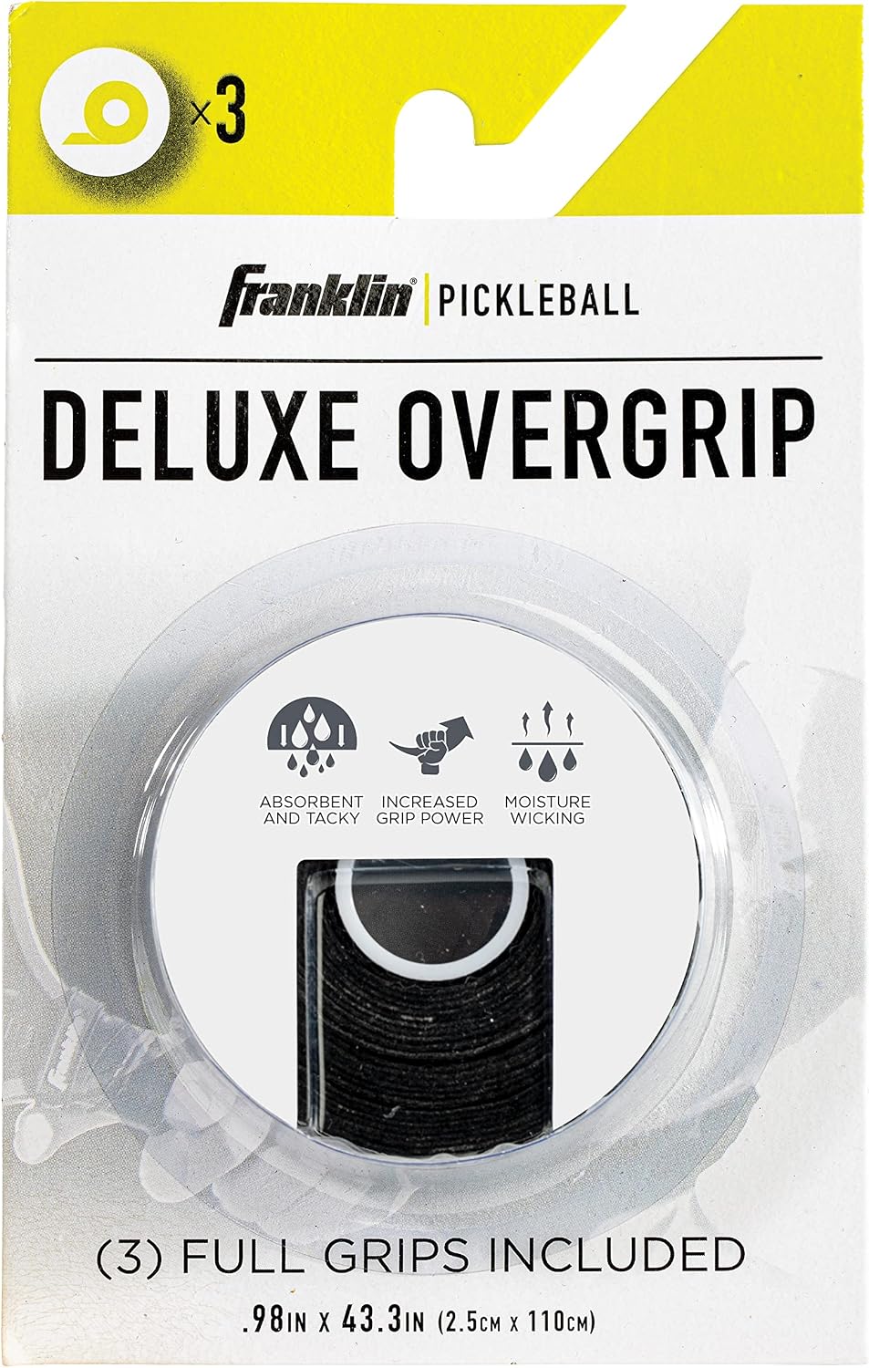 Franklin Sports Franklin Pickleball Overgrips (3-Pack)